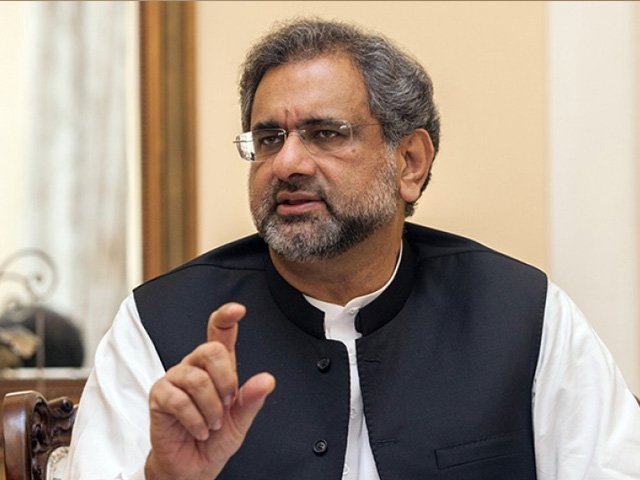 prime minister shahid khaqan abbasi photo file