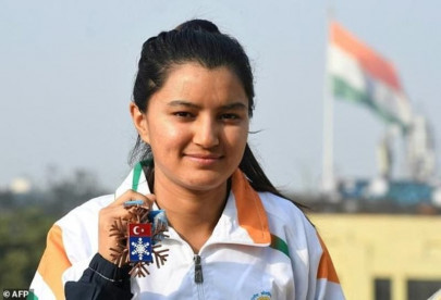 female indian skier targets olympic summit following first medal