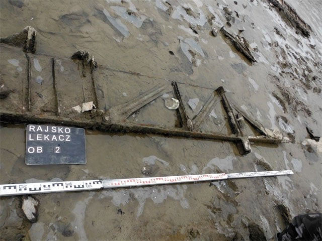 a handout picture released by the polish foundation of memory sites near auschwitz birkenau fpmp shows fragments of a russian ilyushin il 4 aircraft dated from the wwii after it was discovered in a carp pond close to nazi death camp auschwitz birkenau photo afp a handout picture released by the polish foundation of memory sites near auschwitz birkenau fpmp shows fragments of a russian ilyushin il 4 aircraft dated from the wwii after it was discovered in a carp pond close to nazi death camp auschwitz birkenau photo afp