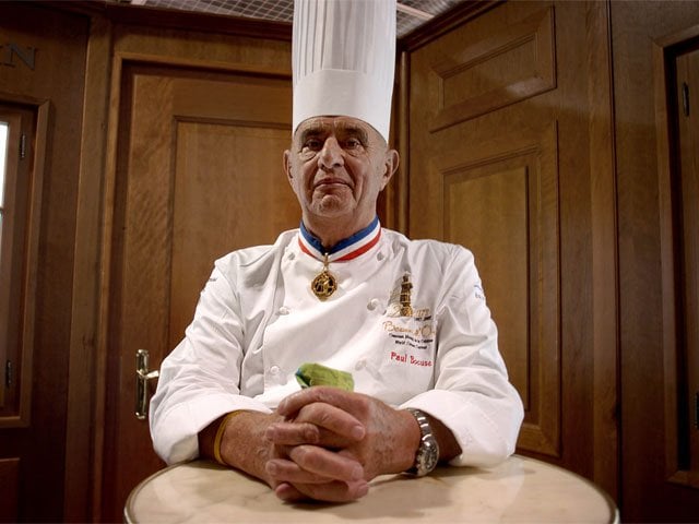 this file photo taken on january 24 2007 shows french chef paul bocuse posing during the international culinary competition of the bocuse d 039 or golden bocuse photo afp