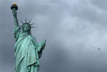 the statue of liberty is seen in new york photo reuters