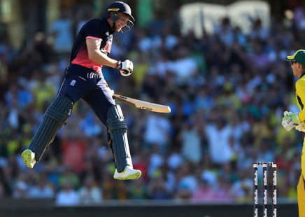 jos buttler notched his fifth odi century from the last ball of the england s innings to set a 303 run target for australia which the hosts failed to reach photo afp