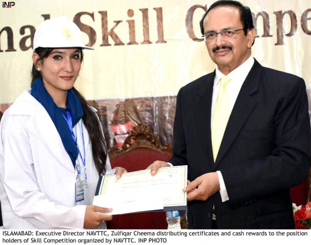 executive director navttc inquires about quality of training photo inp