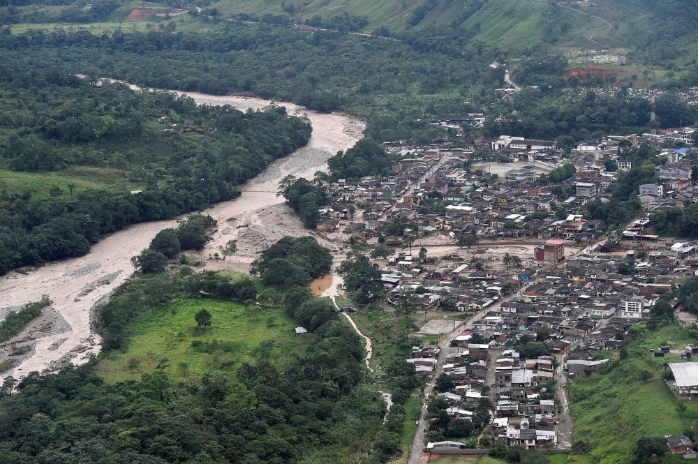 landslide leaves colombia in mourning photo reuters