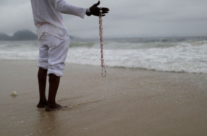 on a rio beach a man s home is his castle