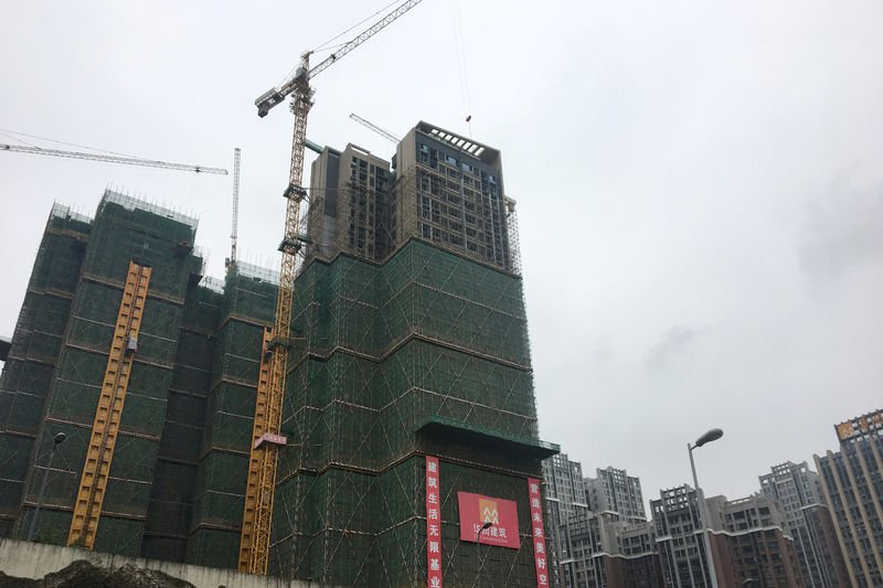 buildings under construction are pictured in chengdu sichuan province china photo reuters