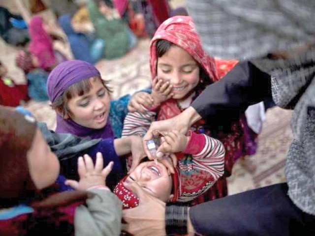 over 2 2 million children will be administered anti polio drops in 188 union councils photo file