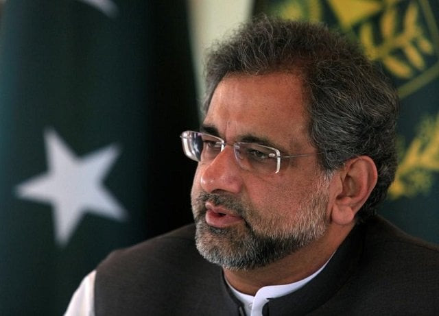 prime minister shahid khaqan abbasi photo reuters prime minister shahid khaqan abbasi photo reuters