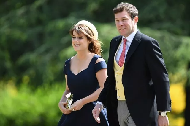 this file photo taken on may 20 2017 shows britain 039 s princess eugenie of york l and her boyfriend jack brooksbank r attending the wedding of pippa middleton and james matthews at st mark 039 s church in englefield west of london on may 20 2017 photo afp this file photo taken on may 20 2017 shows britain 039 s princess eugenie of york l and her boyfriend jack brooksbank r attending the wedding of pippa middleton and james matthews at st mark 039 s church in englefield west of london on may 20 2017 photo afp