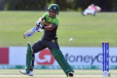 u19 world cup asif s unbeaten 74 takes pakistan into semi finals