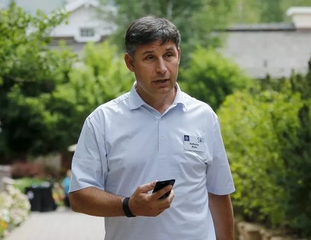 anthony noto chief financial officer of twitter holds his phone during the first day of the annual allen and co media conference in sun valley idaho july 8 2015 photo reuters anthony noto chief financial officer of twitter holds his phone during the first day of the annual allen and co media conference in sun valley idaho july 8 2015 photo reuters