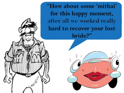 recovering my stolen car from the police