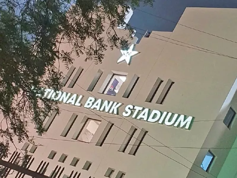 national bank stadium karachi photo hamza khan national bank stadium karachi photo hamza khan
