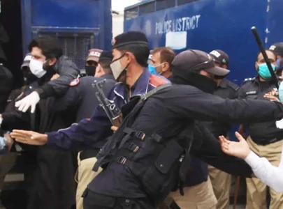 nine cops injured in clash with truckers nine cops injured in clash with truckers