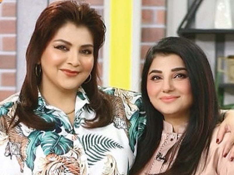 faiza hasan and javeria saud say older men prefer to act with younger women photo file