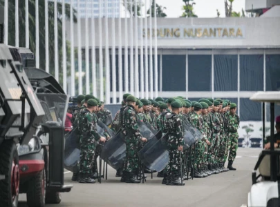 jakarta on edge as army deployed jakarta on edge as army deployed