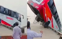 24 dead after bus falls into river in bangladesh