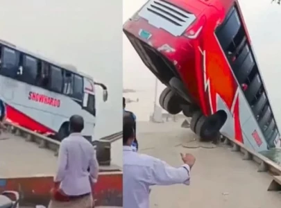 24 dead after bus falls into river in bangladesh
