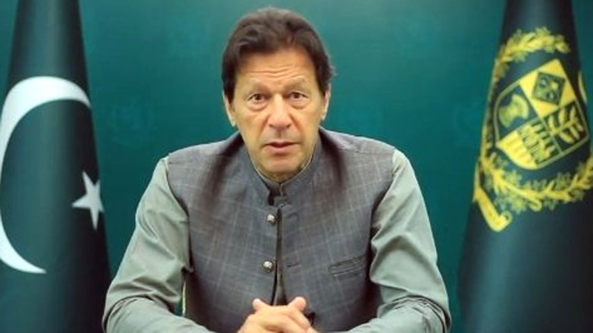 prime minister imran khan offered his support and urged for action to give palestinian people their rights photo radio pakistan