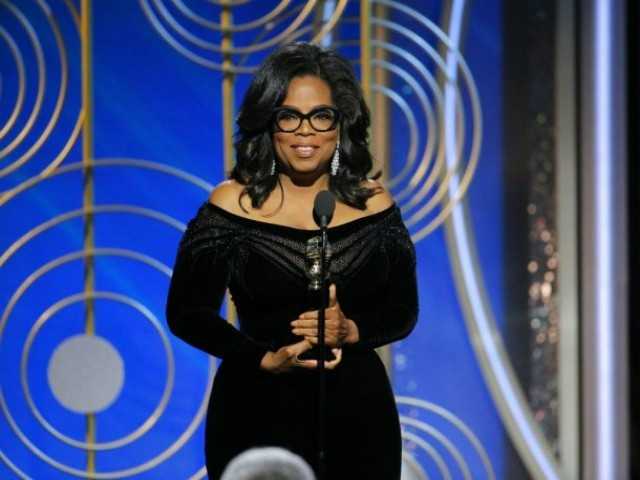 it was unclear whether the enthusiastic response to her globes speech    after which anonymous friends of the chat show queen were reported as saying she was quot actively thinking quot about a 2020 run    may have brought a change of heart photo courtesy the indian express