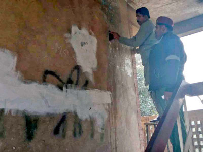 clean up operation continues at pu clean up operation continues at pu