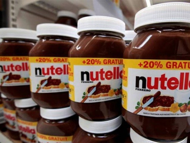 jars of nutella chocolate hazelnut paste are displayed at a carrefour hypermarket in nice france reuters jars of nutella chocolate hazelnut paste are displayed at a carrefour hypermarket in nice france reuters