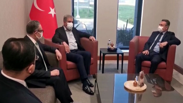 fm qureshi reaches turkey for two day official visit fm qureshi reaches turkey for two day official visit