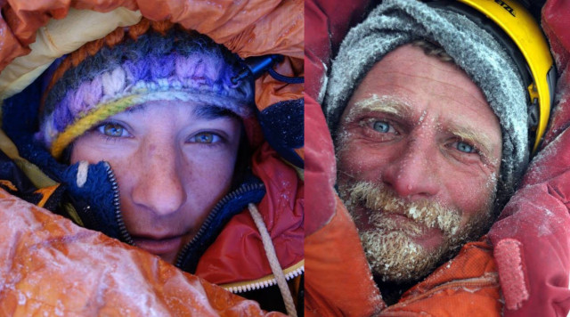 french climber elisabeth revol and polish mountaineer tomek mackiewicz photo file french climber elisabeth revol and polish mountaineer tomek mackiewicz photo file