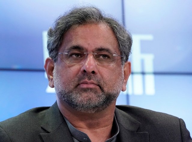 shahid khaqan abbasi at the world economic forum s annual meeting in davos photo reuters