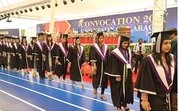 graduating students line up during the 28th annual ku convocation photo online
