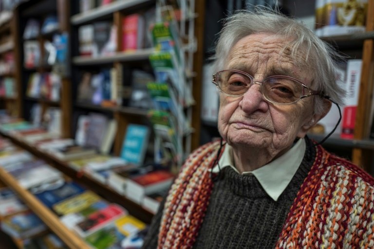 at 95 helga weyhe is germany 039 s oldest bookseller and is still going strong at her shop in the eastern town of salzwedel photo afp