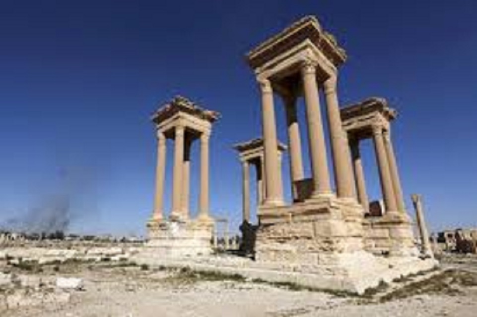 turkish shelling of the kurdish held afrin region of syria has seriously damaged an ancient temple photo reuters file