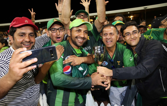 team effort pakistan captain sarfraz ahmed believes his team played as a single unit to pull off victories in the last two matches on the tour where they lost the first six matches photo afp team effort pakistan captain sarfraz ahmed believes his team played as a single unit to pull off victories in the last two matches on the tour where they lost the first six matches photo afp