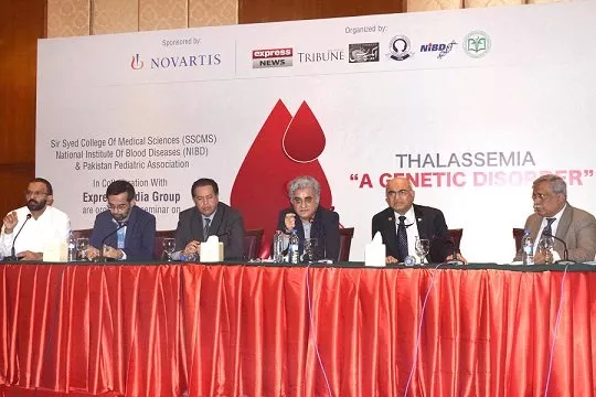 children suffering from thalassemia their parents and people from different departments also attended the seminar photo irfan ali express children suffering from thalassemia their parents and people from different departments also attended the seminar photo irfan ali express