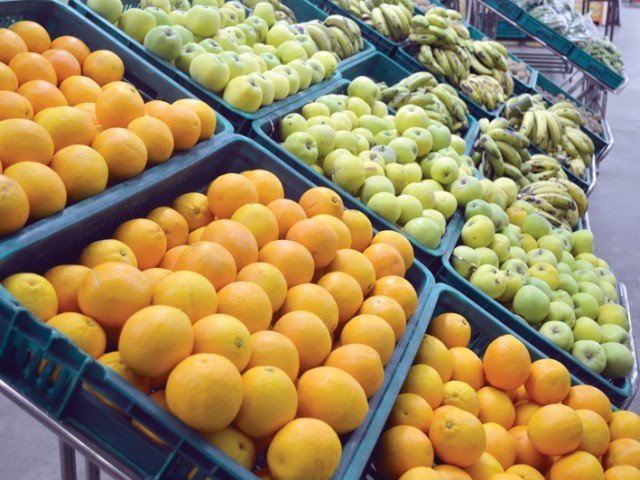 monitoring teams of islamabad capital territory administration formed to keep a check on the prices of fruits and vegetables and display of rate lists have imposed fines worth rs1 615 million on profiteers over the past three months photo express