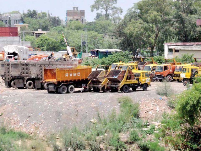 encroachment in several parts of the cantonment in rawalpindi have caused increasing problems for commuters and the authorities have been unable to remove them photo file