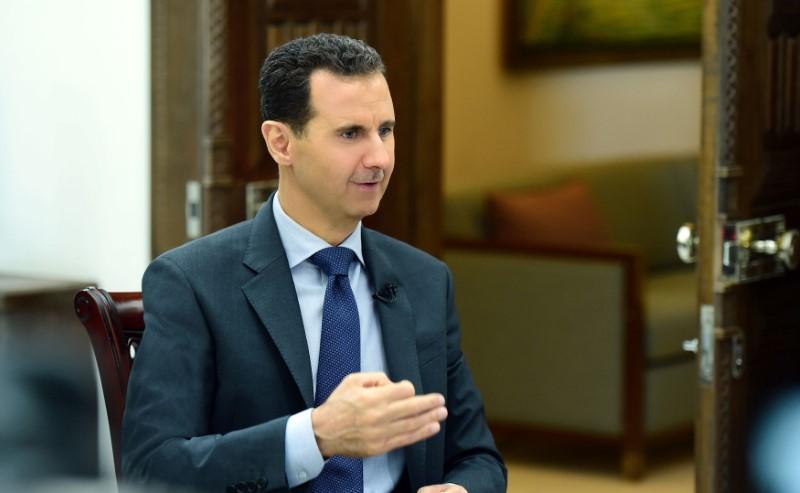 syria 039 s president bashar al assad speaks during an interview with ria novosti and sputnik photo reuters