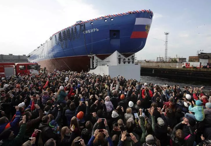 crowds gather in st petersburg for the launch of the 039 sibir 039 siberia a new russian nuclear icebreaker photo reuters crowds gather in st petersburg for the launch of the 039 sibir 039 siberia a new russian nuclear icebreaker photo reuters