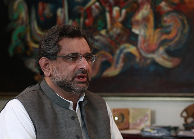 prime minister shahid khaqan abbasi photo reuters prime minister shahid khaqan abbasi photo reuters
