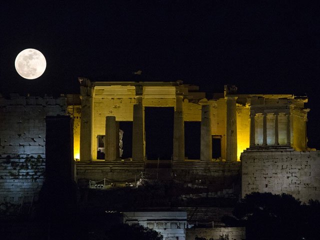 the acropolis athens afp angelos tzortzinis