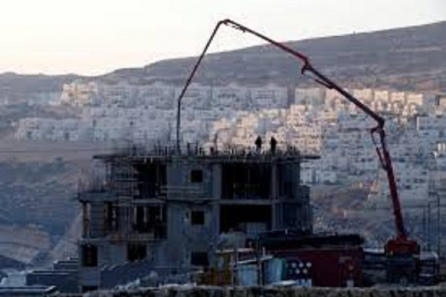 a construction site is seen in the israeli settlement of givat zeev in the occupied west bank december 22 2016 photo reuters file a construction site is seen in the israeli settlement of givat zeev in the occupied west bank december 22 2016 photo reuters file