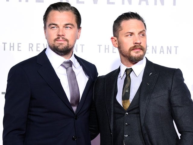 Tom Hardy loses bet with Leonardo DiCaprio and has to get a