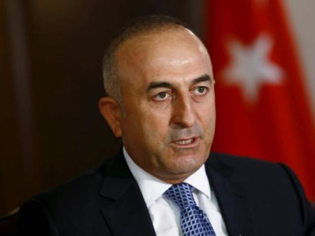 turkey 039 s foreign minister mevlut cavusoglu answers a question during an interview with reuters in ankara turkey august 24 2015 photo reuters