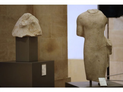 lebanon museum unveils artefacts looted during civil war lebanon museum unveils artefacts looted during civil war