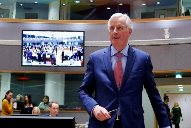 european union 039 s chief brexit negotiator michel barnier attends a meeting of european union home european affairs ministers in brussels belgium january 29 2018 photo reuters european union 039 s chief brexit negotiator michel barnier attends a meeting of european union home european affairs ministers in brussels belgium january 29 2018 photo reuters
