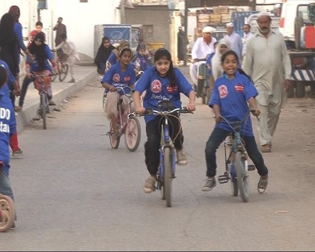 urooj basma another member said that she was riding her bicycle along with others on mosque road when residents came out told them to stay in their homes and bicycle riding is only for men photo express