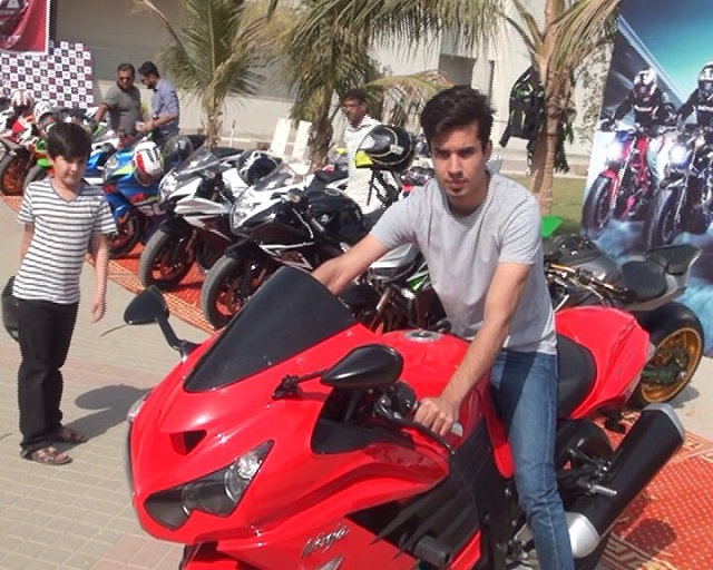 the event organizer mujtaba ahmad said that the show was organised in order to expand the students knowledge about bikes and to ensure they know about necessary safety measure while riding photo express file