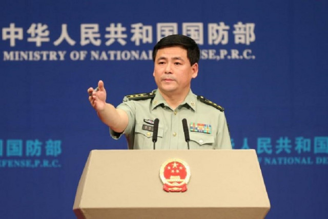 chinese defence ministry spokesperson ren guoqiang photo reuters file chinese defence ministry spokesperson ren guoqiang photo reuters file