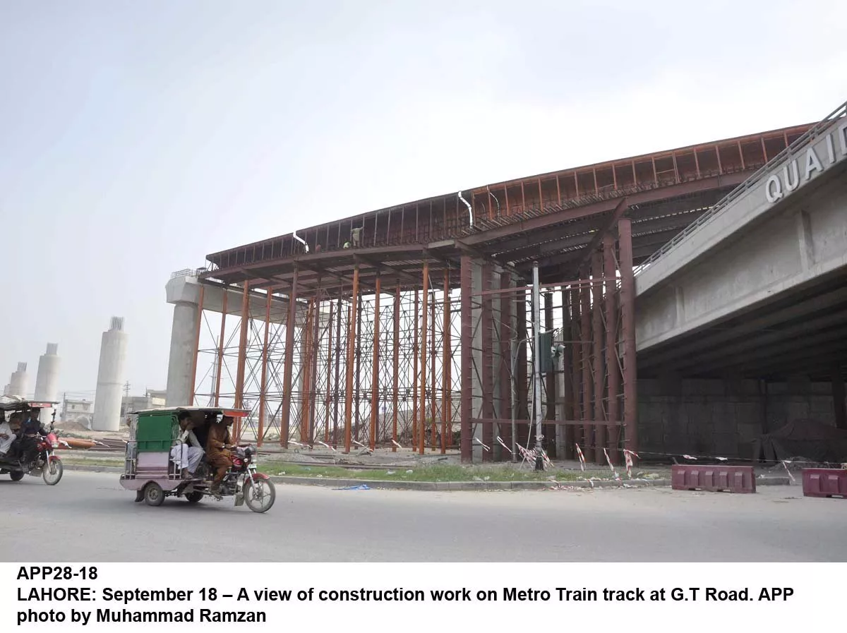 orange line of lahore s metro train photo app orange line of lahore s metro train photo app