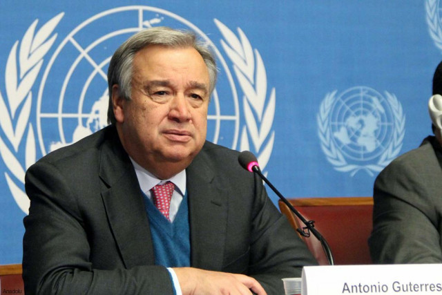 un secretary general antonio guterres photo afp un secretary general antonio guterres photo afp